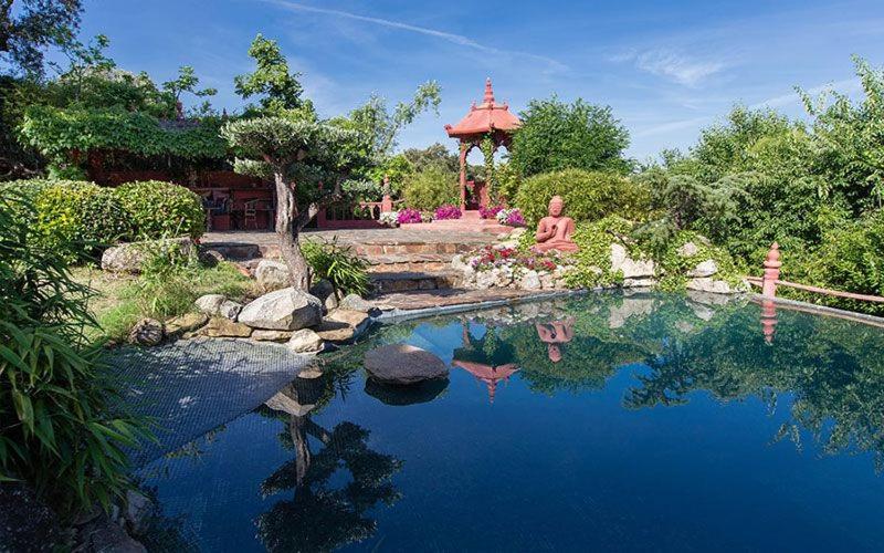 Villa Casa Jardin Oriental Aldea del Fresno Esterno foto